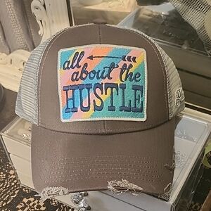 Women's All About The Hustle Patch Trucker Hat